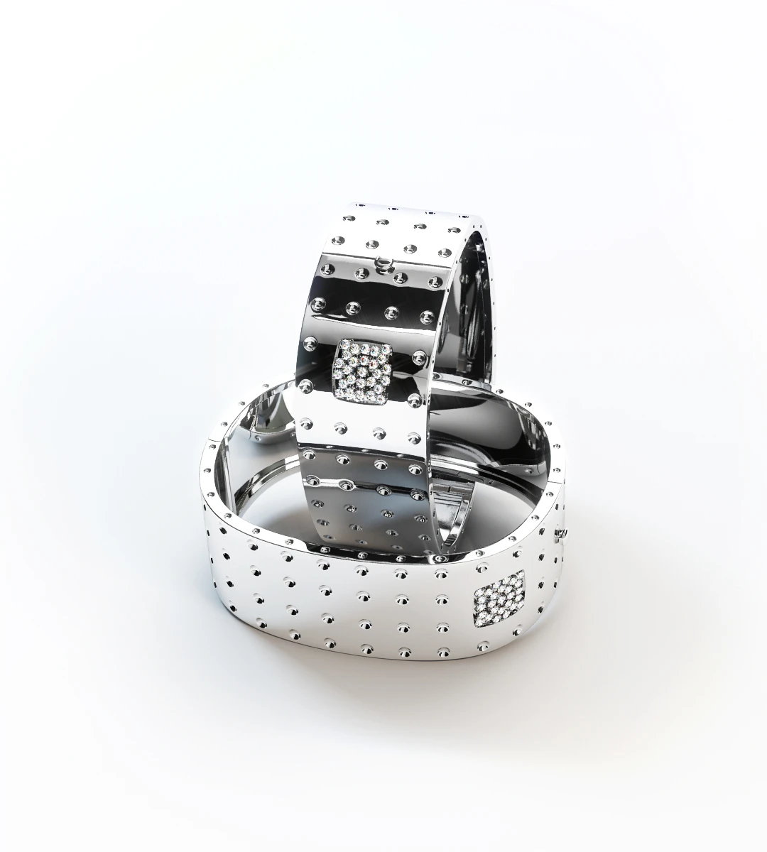 Pois Moi Bracelet 3D Model_010